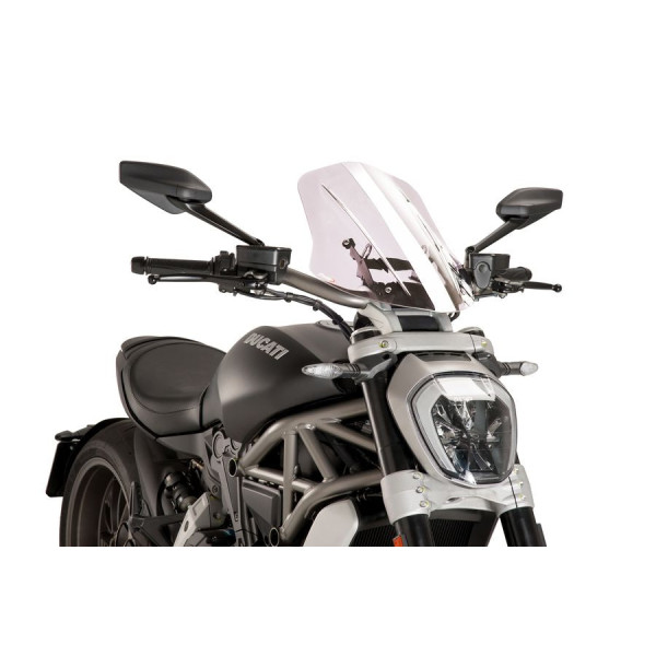 Puig Puig touring screen | clear | ducati x diavel 2016>2023